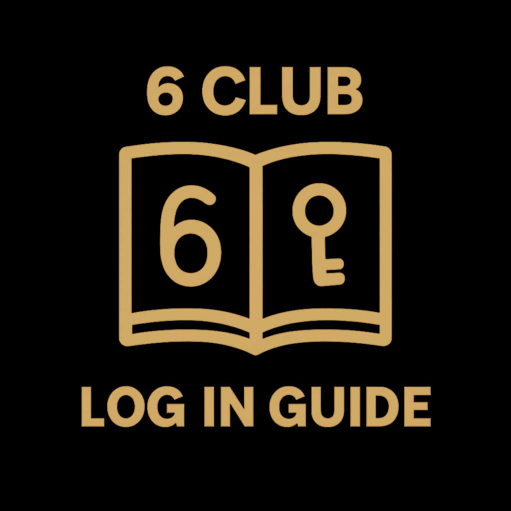 Icon representing the 6 Club Log In Guide.