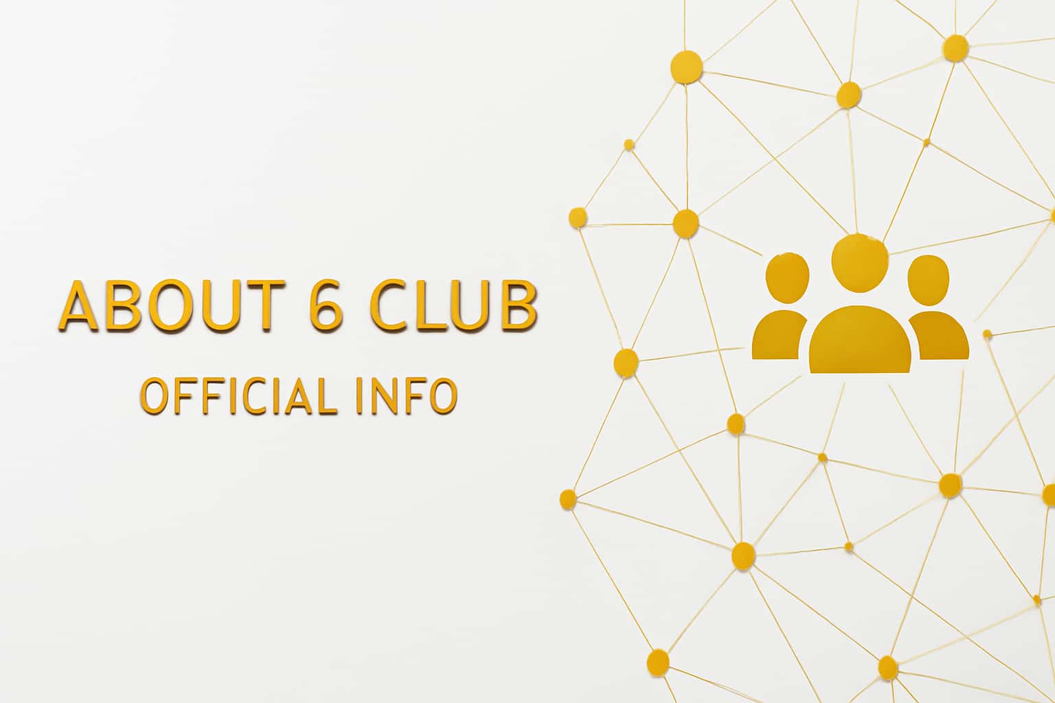About 6 Club - Official Info Interface