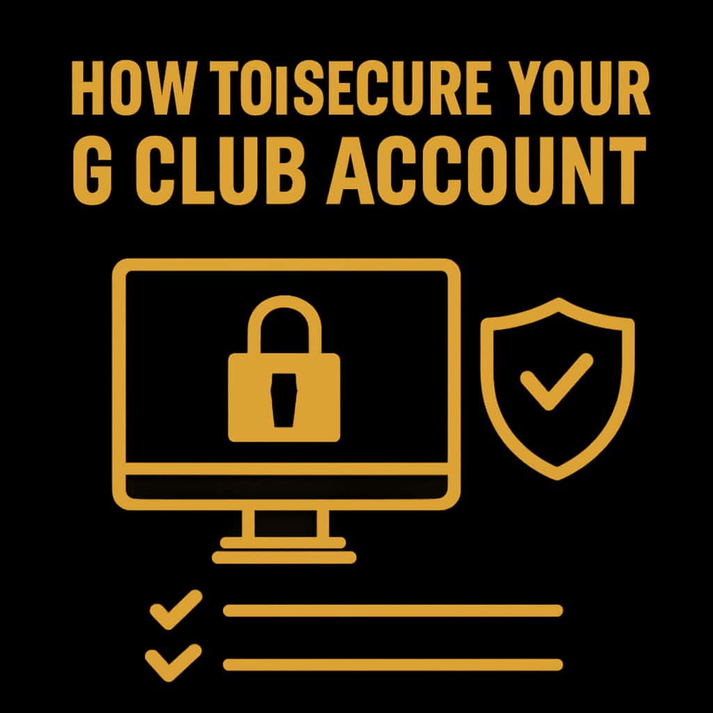 An educational diagram outlining steps to secure a 6 Club account.